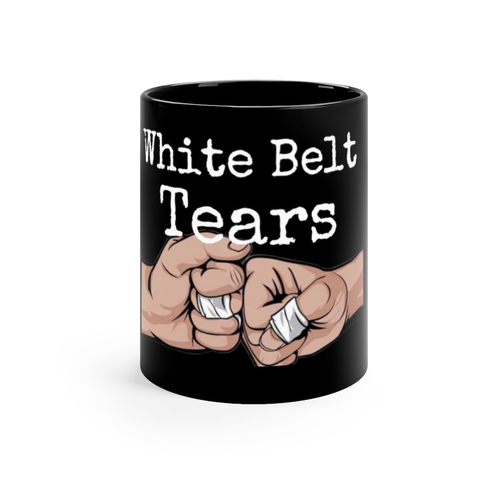 White Belt Tears Coffee Mug