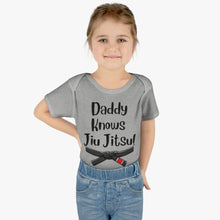 Load image into Gallery viewer, Daddy Knows Jiu Jitsu - Babysit  Onesie
