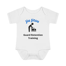 Load image into Gallery viewer, Guard Retention Training - Jiu Jitsu Baby Onesie
