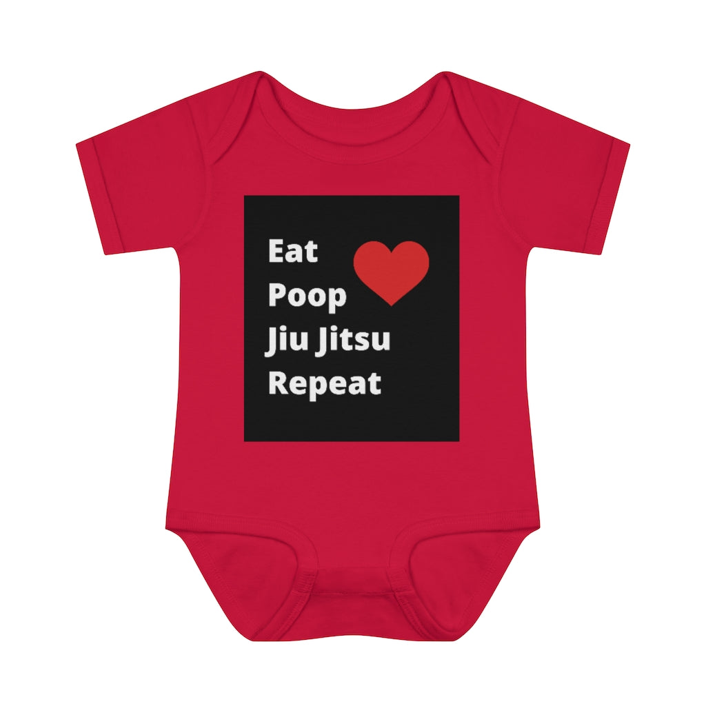 Eat - Jiu Jitsu - Repeat - Baby Onesie
