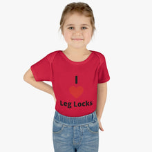 Load image into Gallery viewer, I Love Leg Locks -  Jiu Jitsu Baby Onesie
