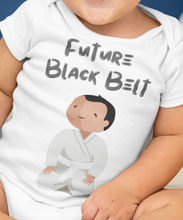 Load image into Gallery viewer, Future Black Belt -  Jiu Jitsu Baby Onsie
